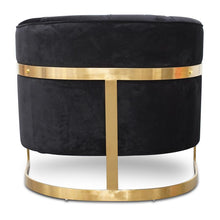 Load image into Gallery viewer, Tailor Armchair with Gold Base
